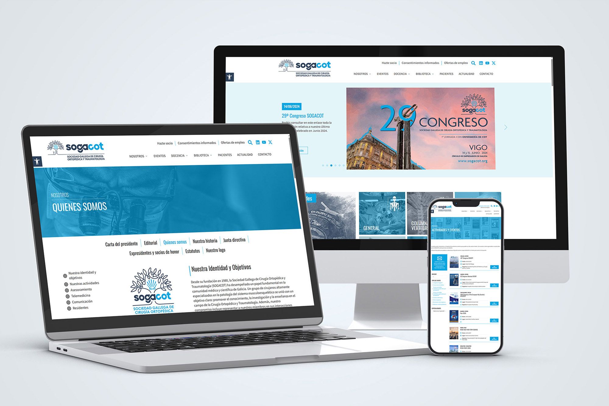 Rediseño web SOGACOT