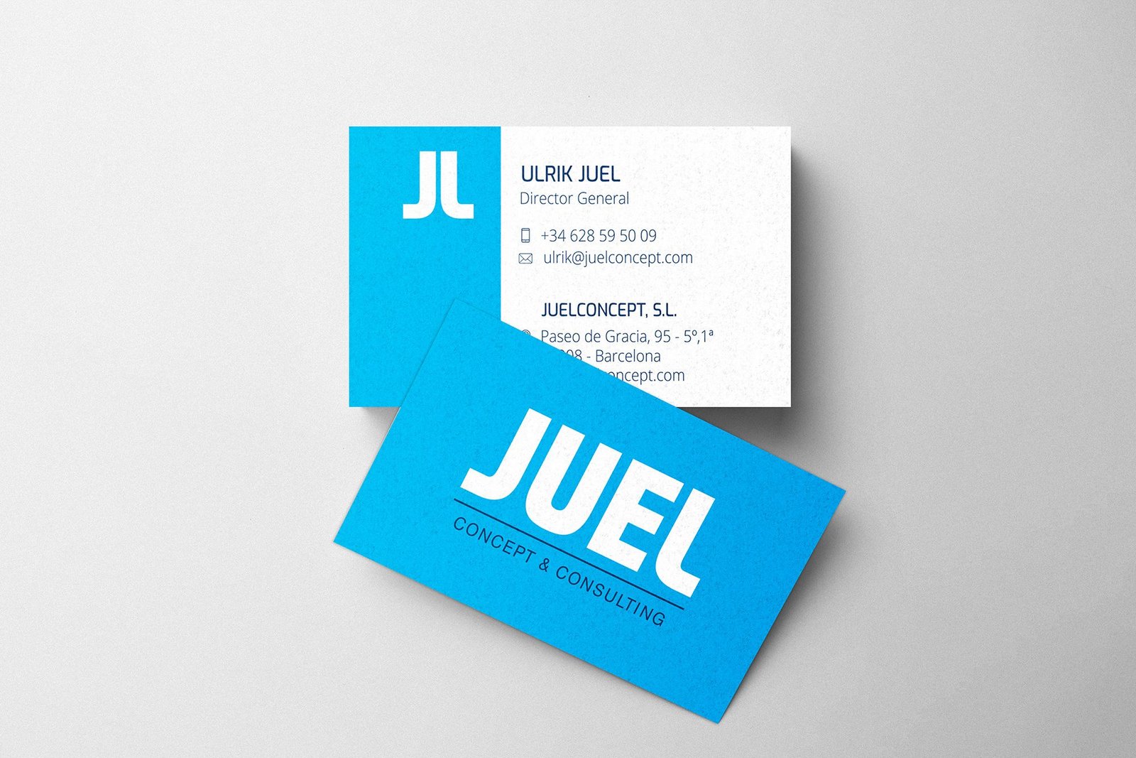 Diseño gráfico para JUEL CONCEPT