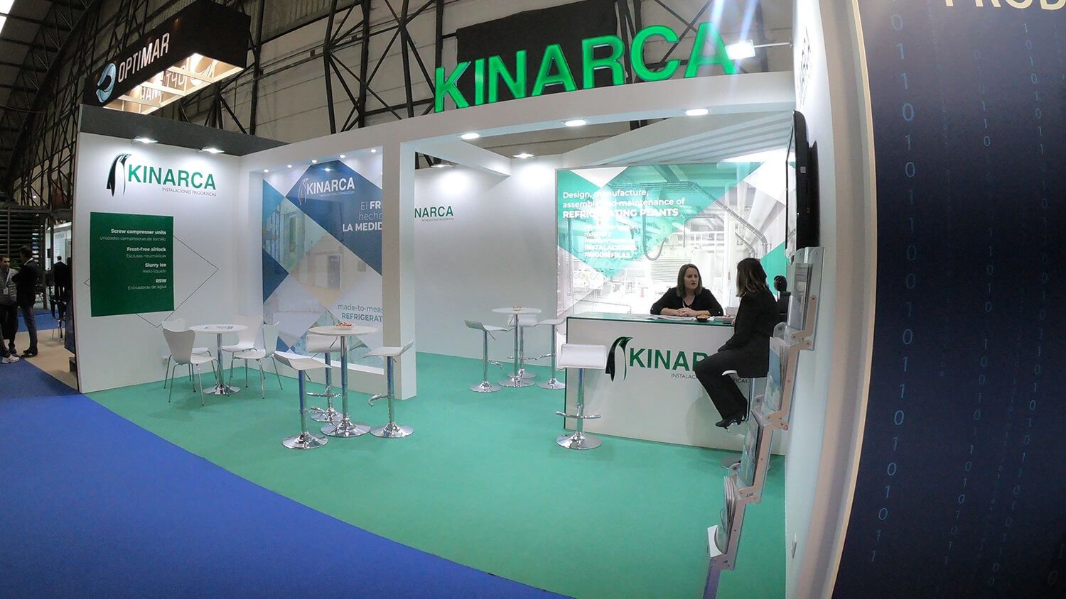 Kinarca Conxemar tradeshow booth design